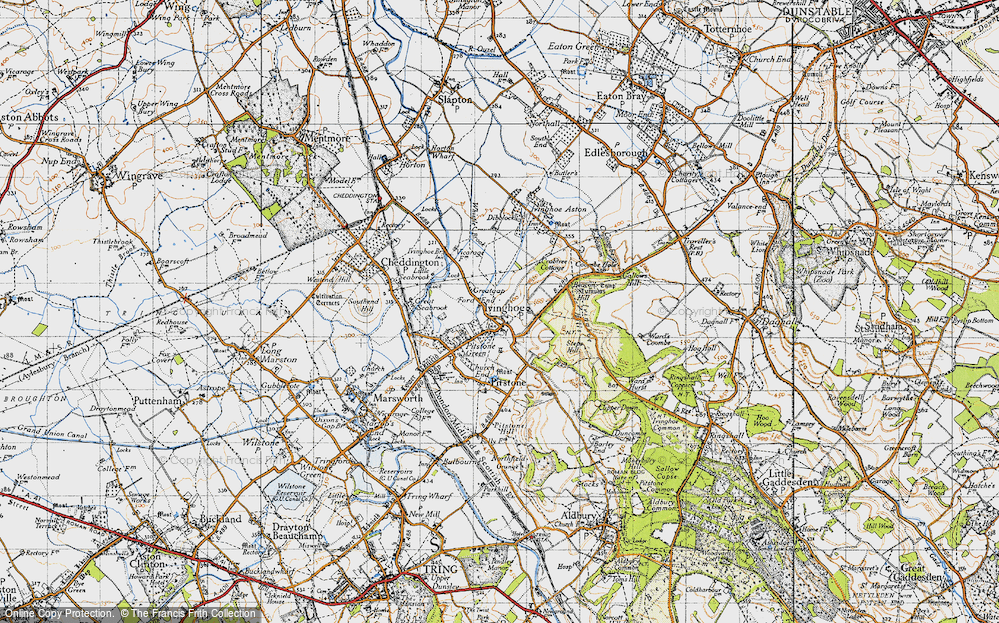 Old Map of Ivinghoe, 1946 in 1946