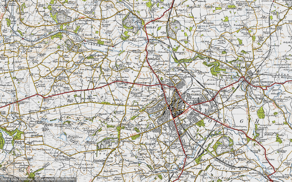Old Map of Jennyfield, 1947 in 1947