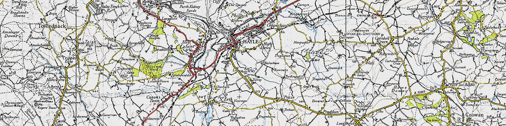 Old map of Joppa in 1946