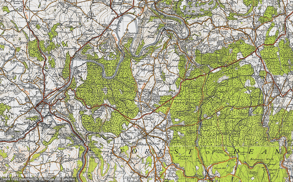 Old Map of Joyford, 1946 in 1946