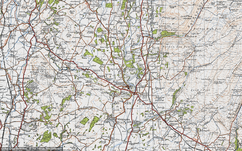 Old Map of Kearstwick, 1947 in 1947