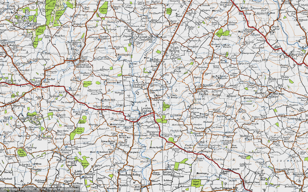 Old Map of Keeres Green, 1946 in 1946