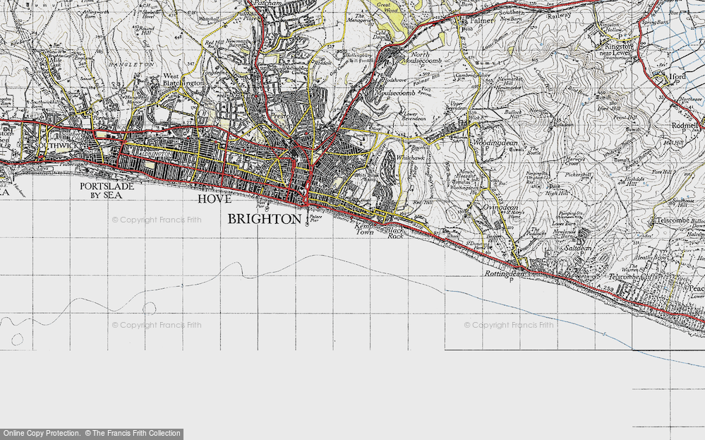 Old Map of Kemp Town, 1940 in 1940