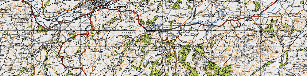 Old map of Kerry in 1947
