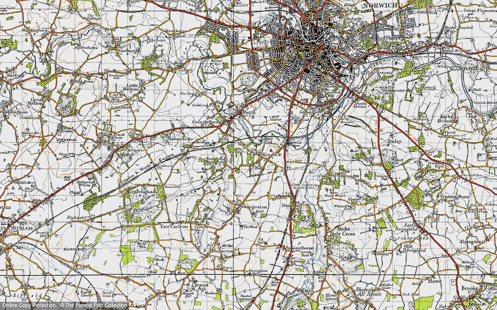 Old Map of Keswick, 1946 in 1946