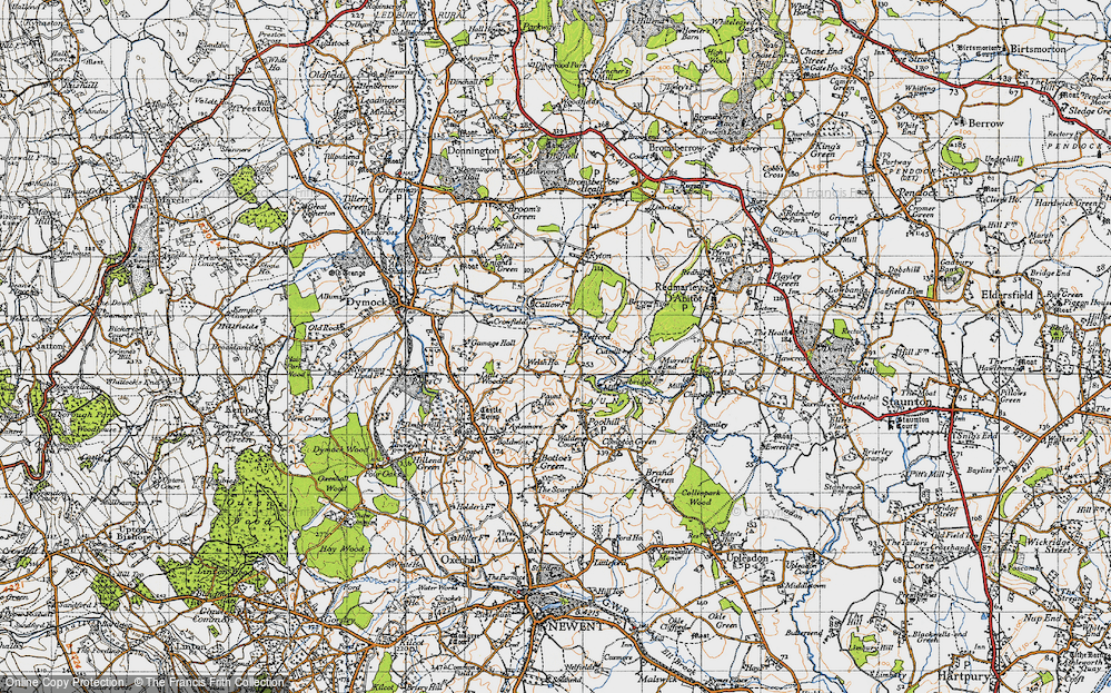 Old Map of Ketford, 1947 in 1947