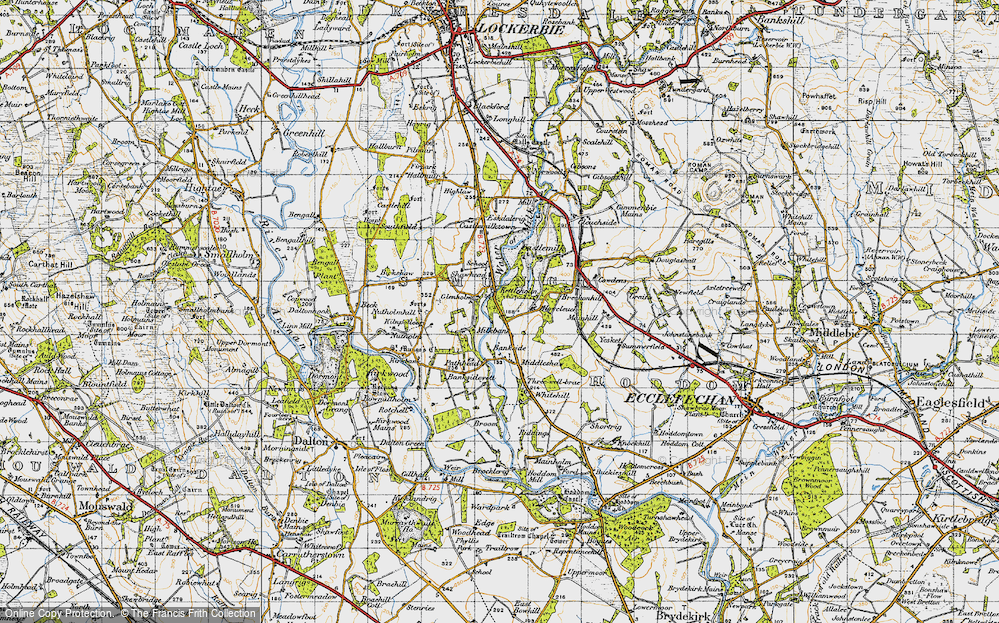 Old Map of Kettleholm, 1947 in 1947