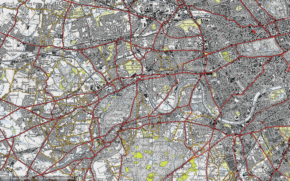 Kew, 1945