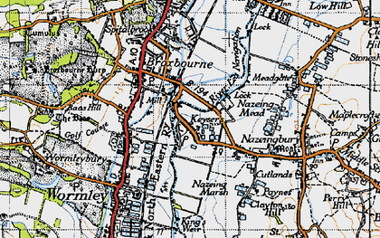 Old map of Keysers Estate in 1946