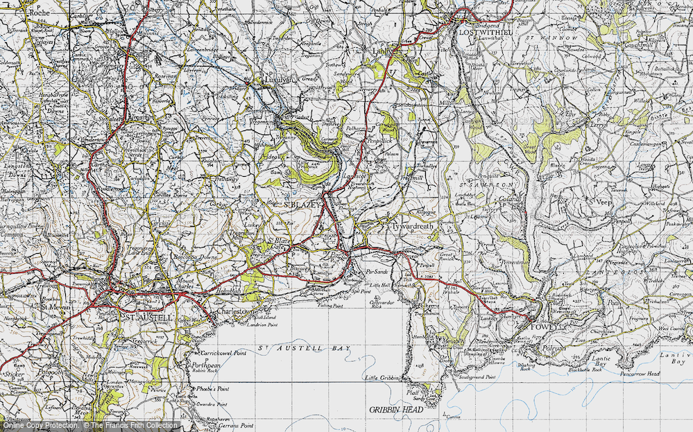 Old Map of Kilhallon, 1946 in 1946