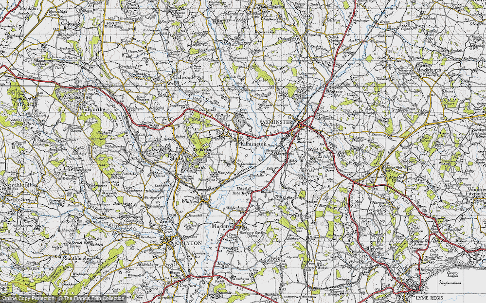 Old Map of Kilmington, 1946 in 1946