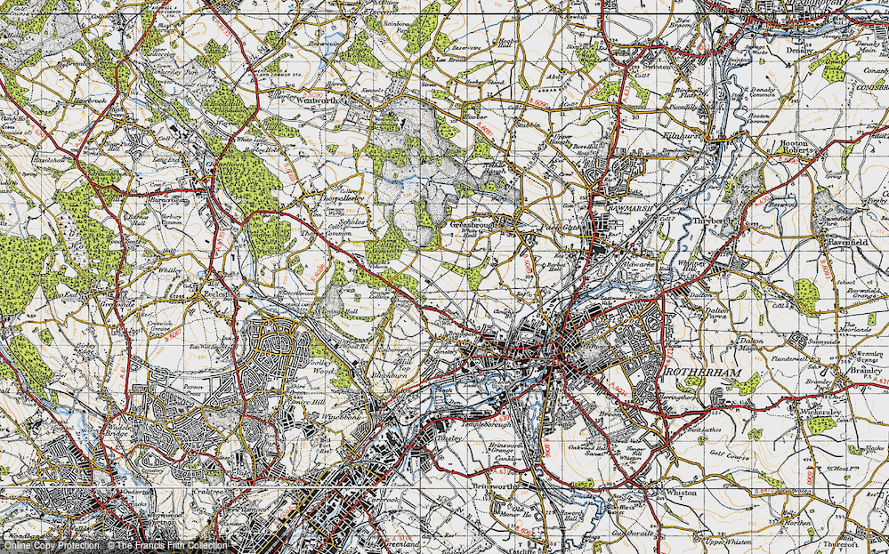 Old Maps of Kimberworth Park, Yorkshire - Francis Frith