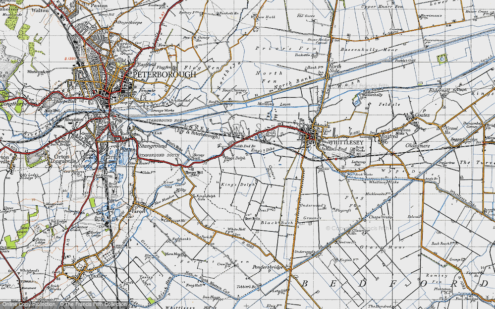 King's Dyke, 1946