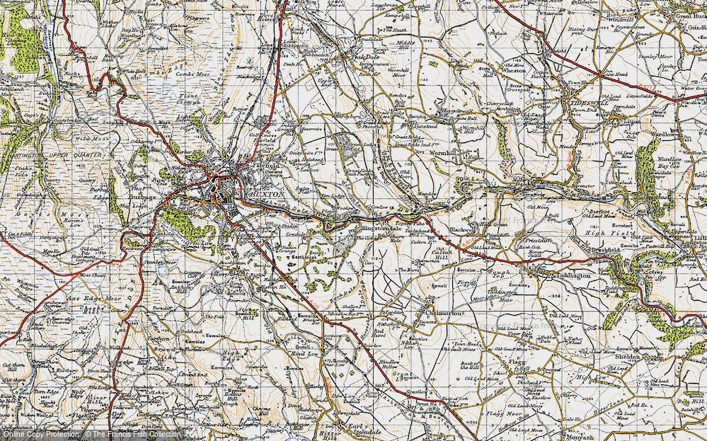 Old Map of King Sterndale, 1947 in 1947