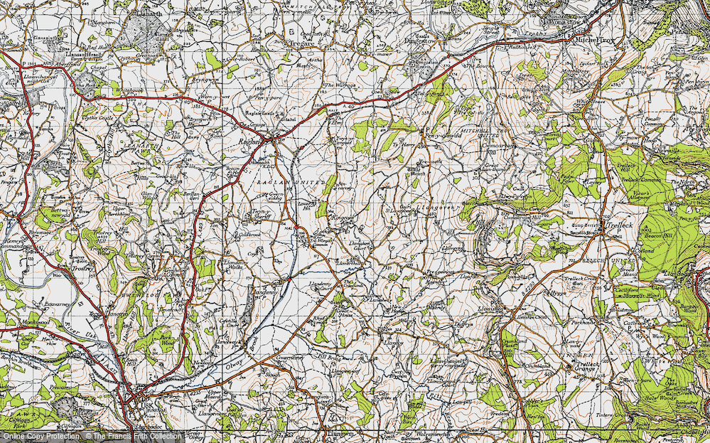 Old Map of Kingcoed, 1946 in 1946