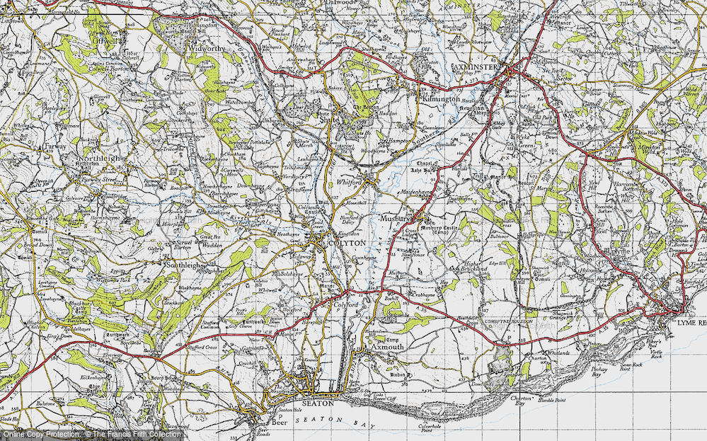 Old Map of Kingsdon, 1946 in 1946