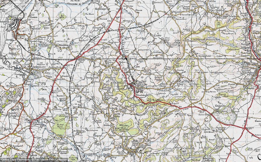 Old Map of Kingshill, 1946 in 1946