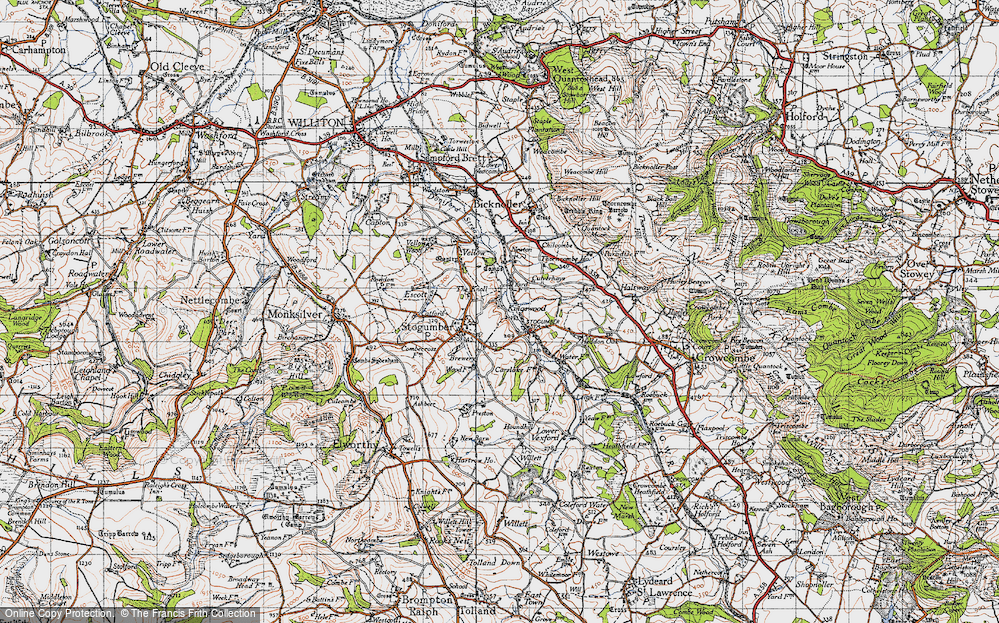 Old Map of Kingswood, 1946 in 1946