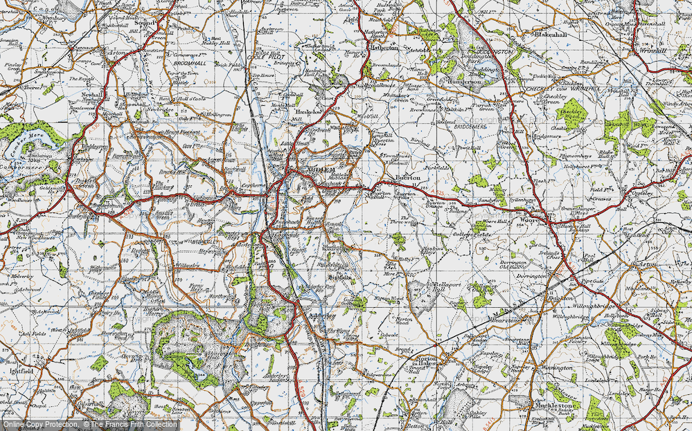 Old Map of Kinsey Heath, 1947 in 1947