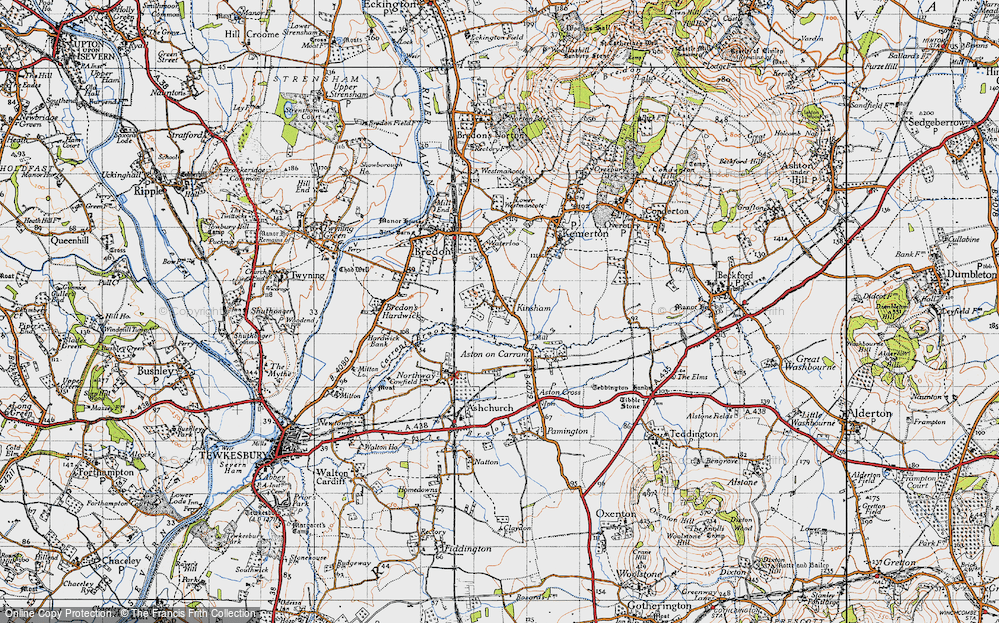Old Map of Kinsham, 1946 in 1946