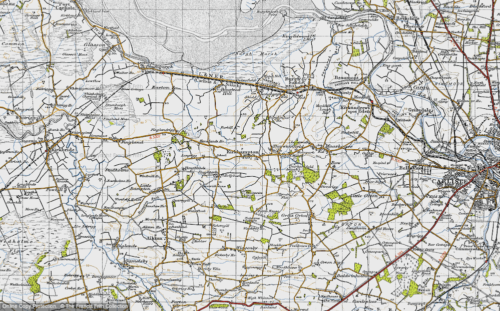 Old Map of Kirkbampton, 1947 in 1947