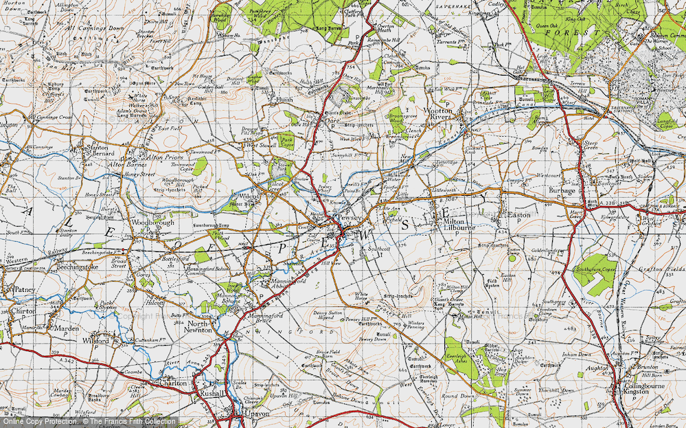 Old Map of Knowle, 1940 in 1940