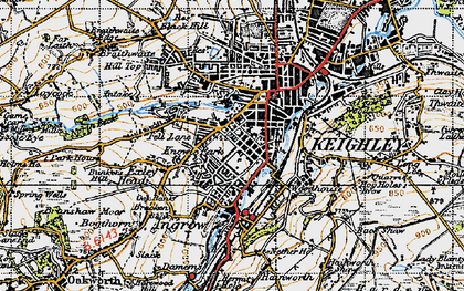Old map of Knowle Park in 1947
