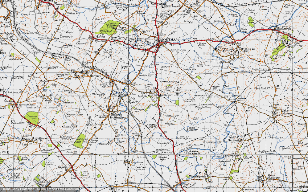 Old Map of Ladbroke, 1946 in 1946