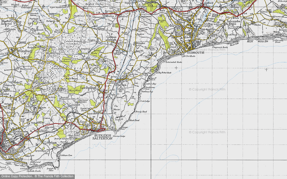 Ladram Bay, 1946