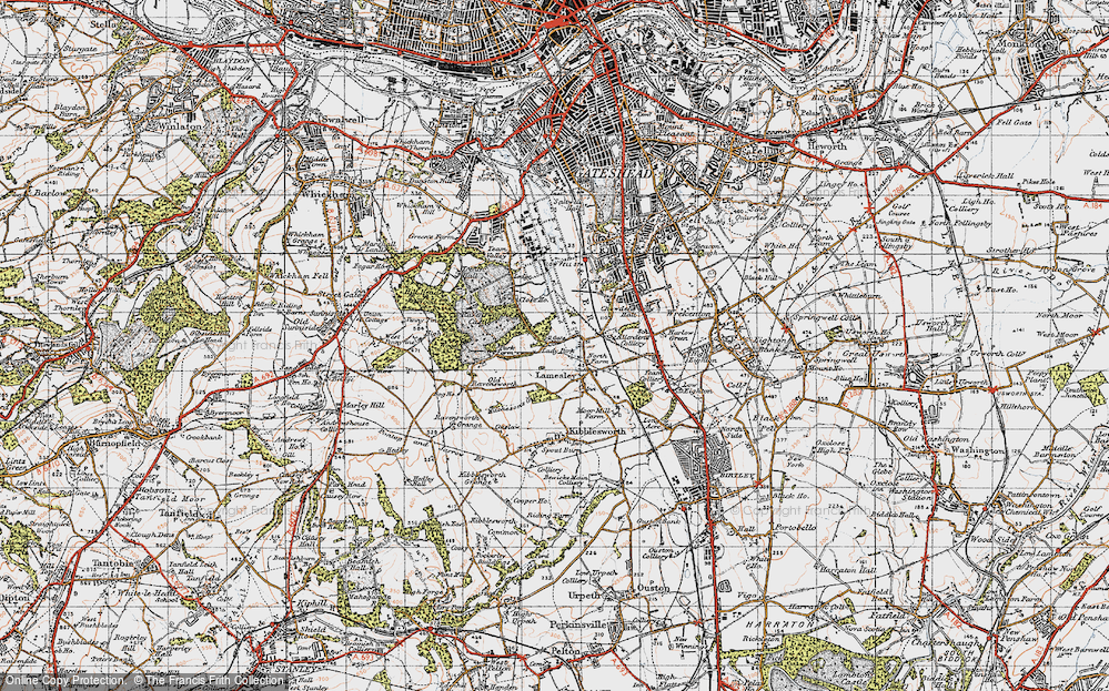Old Map of Lady Park, 1947 in 1947