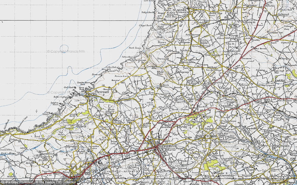 Old Map of Laity Moor, 1946 in 1946