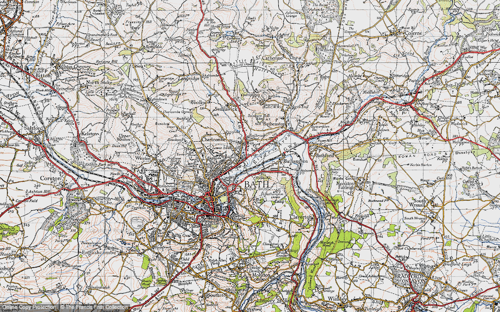Old Map of Lambridge, 1946 in 1946