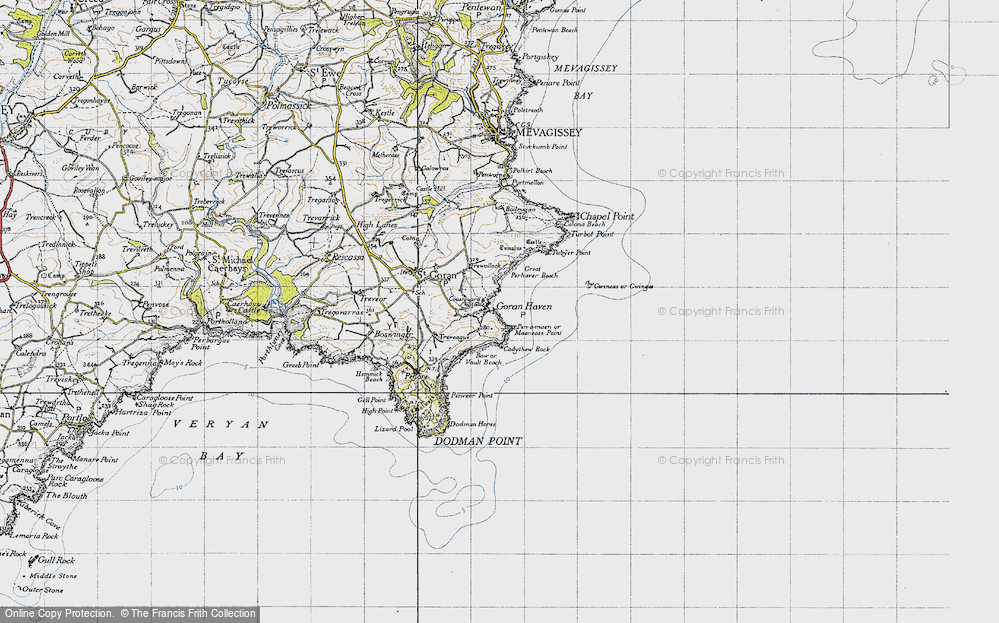 Old Map of Lamledra, 1946 in 1946