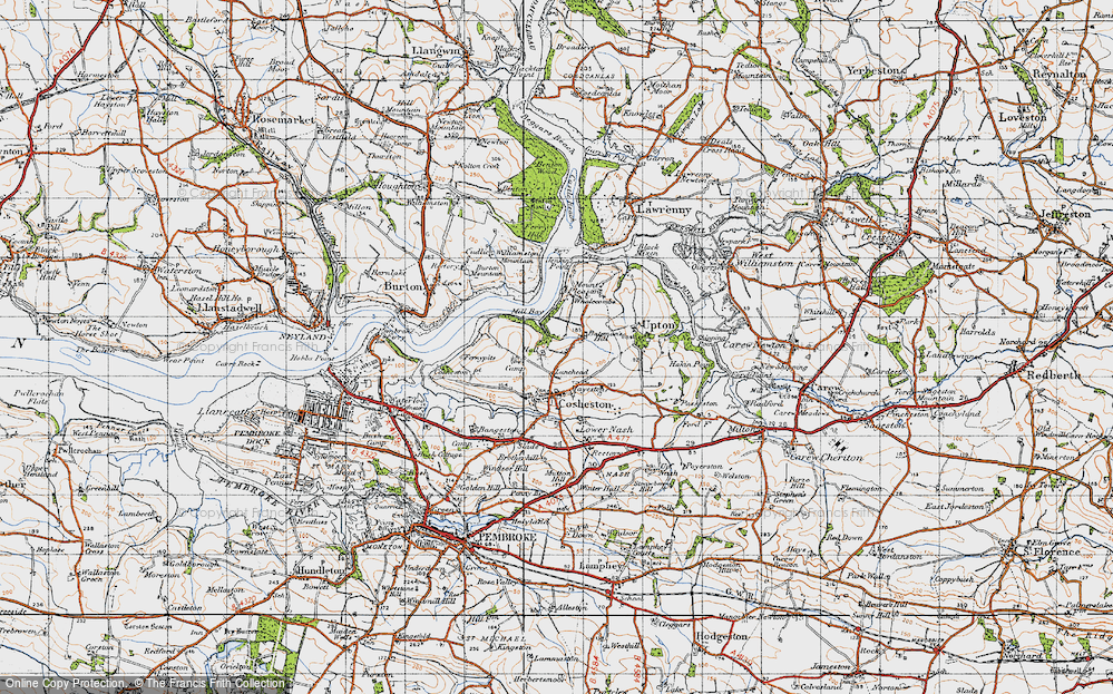 Old Map of Lane Head, 1946 in 1946