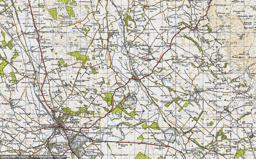 Old Map of Langwathby, 1947 in 1947
