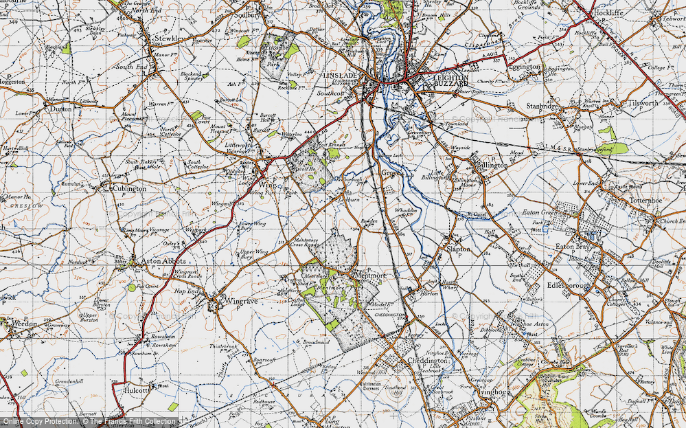 Old Map of Ledburn, 1946 in 1946