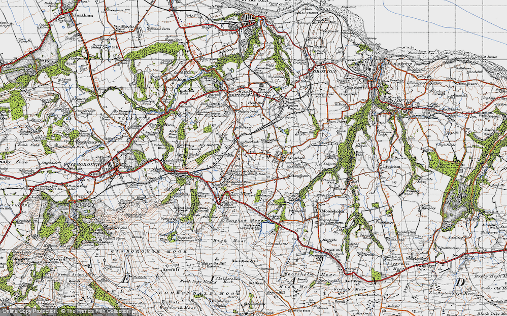 Old Map of Lingdale, 1947 in 1947