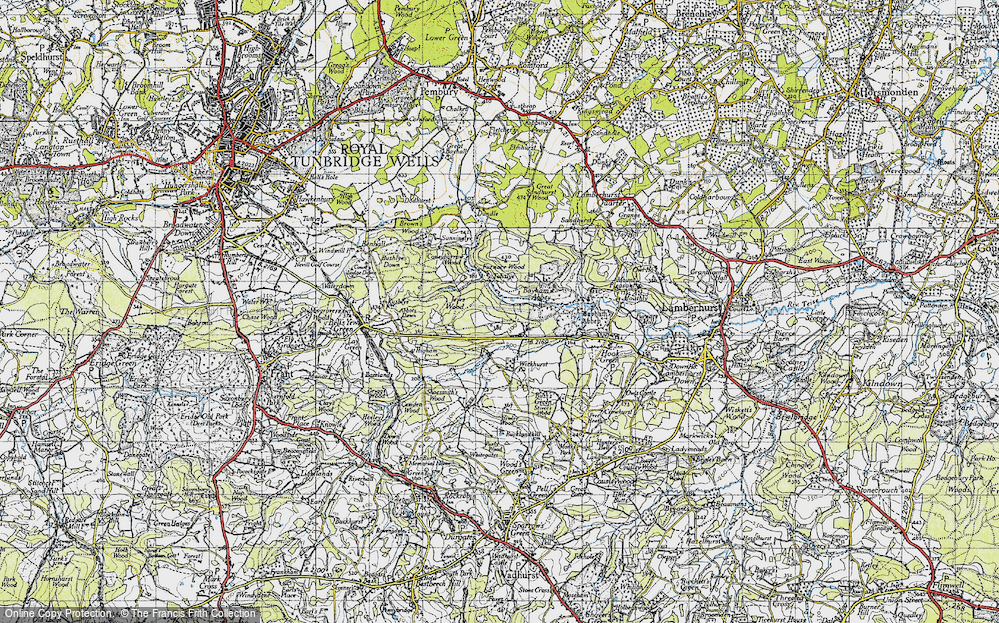 Old Map of Little Bayham, 1946 in 1946