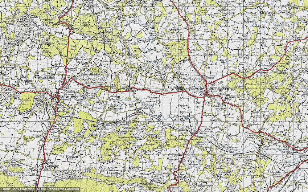 Old Map of Little Common, 1940 in 1940