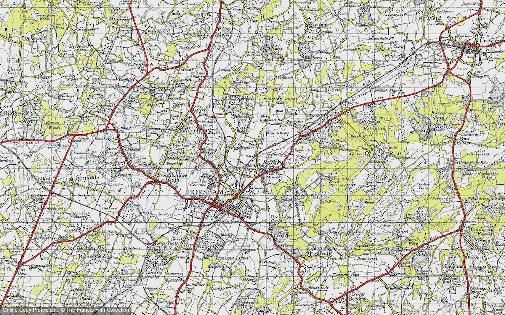 Old Map of Little Haven, 1940 in 1940