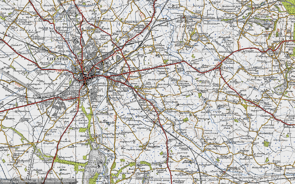 Old Map of Little Heath, 1947 in 1947