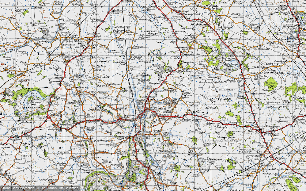 Old Map of Little Heath, 1947 in 1947