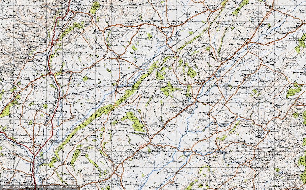 Old Map of Little London, 1947 in 1947