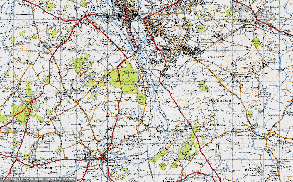 Old Map of Little London, 1947 in 1947