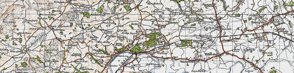 Old map of Little Merthyr in 1947