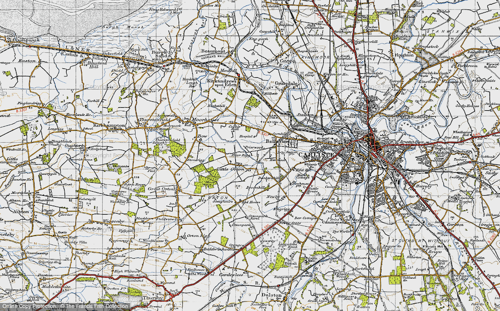 Old Map of Little Orton, 1947 in 1947