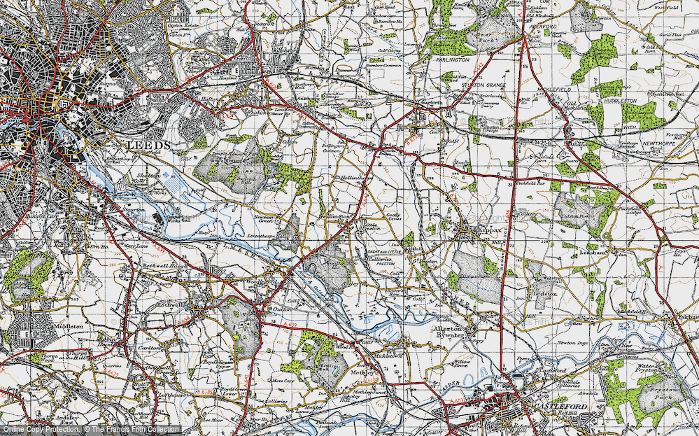 Old Map of Little Preston, 1947 in 1947