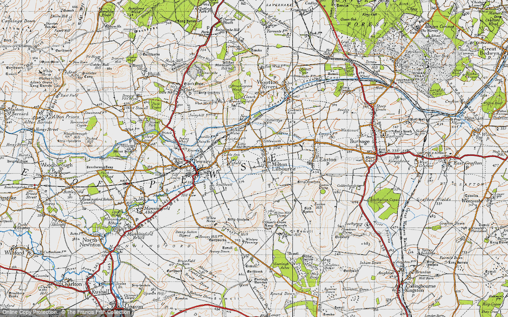 Old Maps of Little Salisbury, Wiltshire - Francis Frith