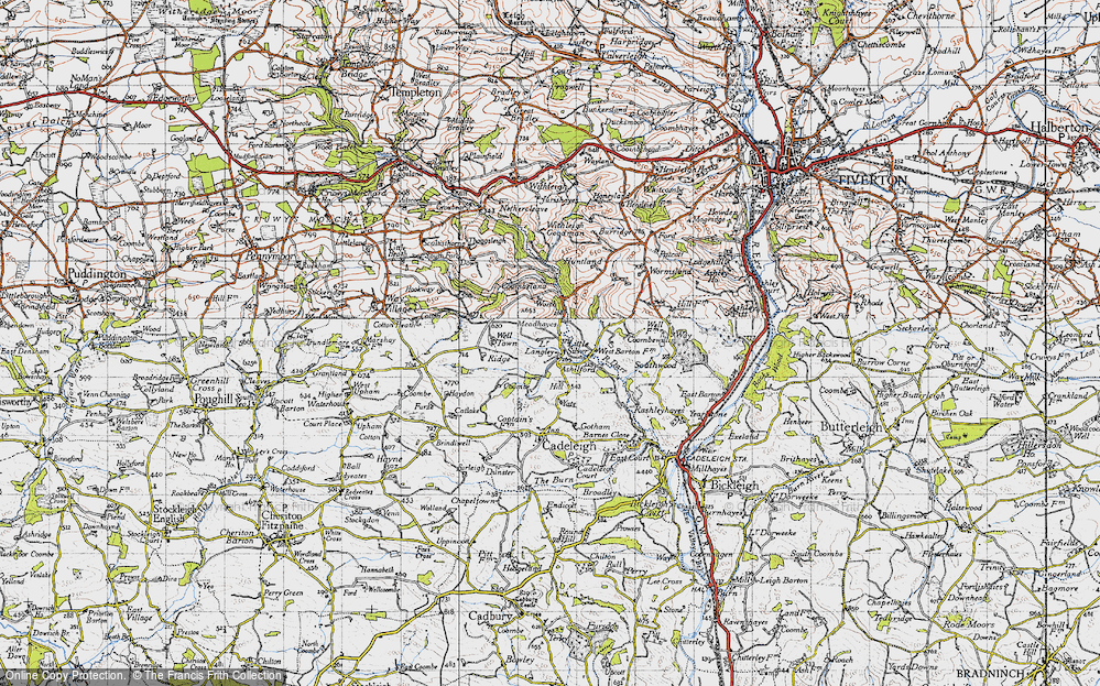 Old Map of Little Silver, 1946 in 1946