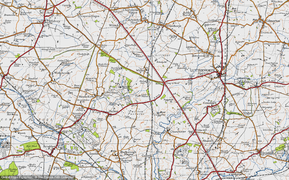 Old Map of Little Walton, 1946 in 1946